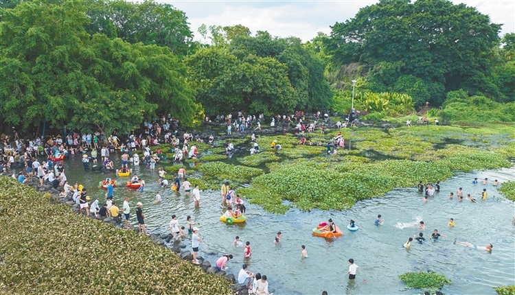 海南安定縣久溫塘冷泉 避暑納涼好去處_fororder_10220878_hnrbtp1_1723473778780_s