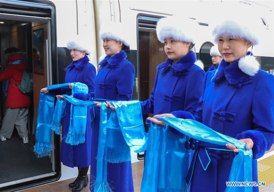 First high-speed railway linking Beijing, Inner Mongolia conducts full-course test run