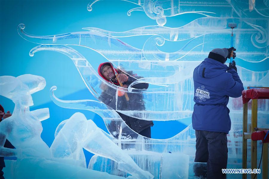 In pics: 9th China Harbin International Ice-Assemblage Championship