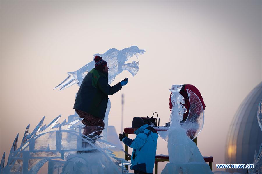 In pics: 9th China Harbin International Ice-Assemblage Championship