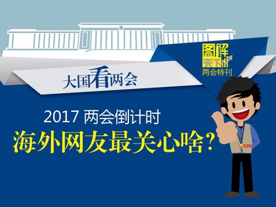 2017兩會倒計時 海外網友最關心啥？