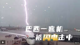 視頻記錄巴西機場一客機被閃電擊中瞬間_fororder_微信截圖_20250126113408