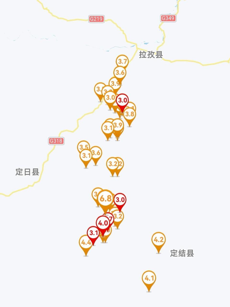 持續更新丨西藏定日縣地震造成126人遇難 受災群眾達6.15萬名