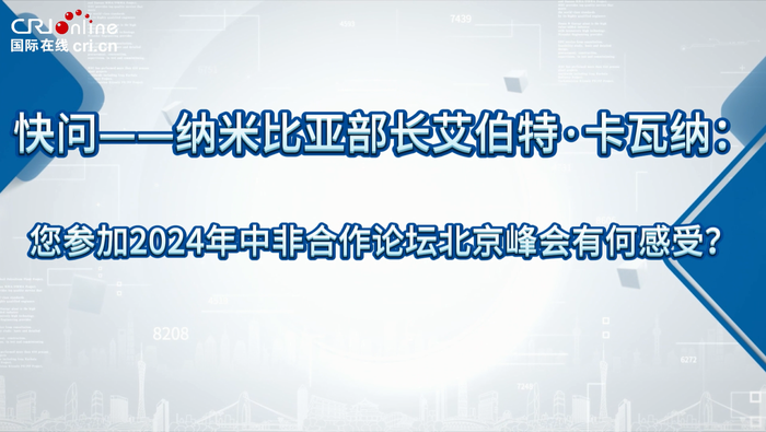 納米比亞部長：中國是納米比亞的好朋友 、偉大的朋友