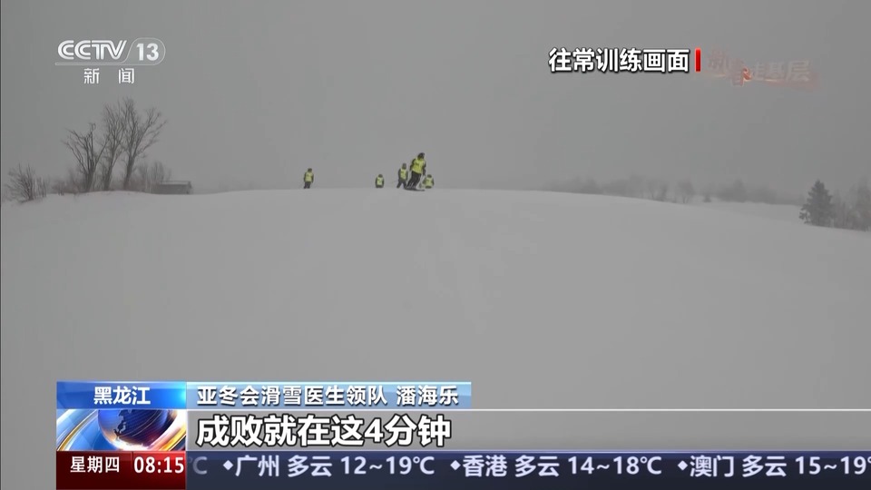 新春走基層丨滑雪醫生的這“黃金4分鐘”分秒必爭！