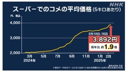 日本米價持續猛漲 民眾：真吃不消了！