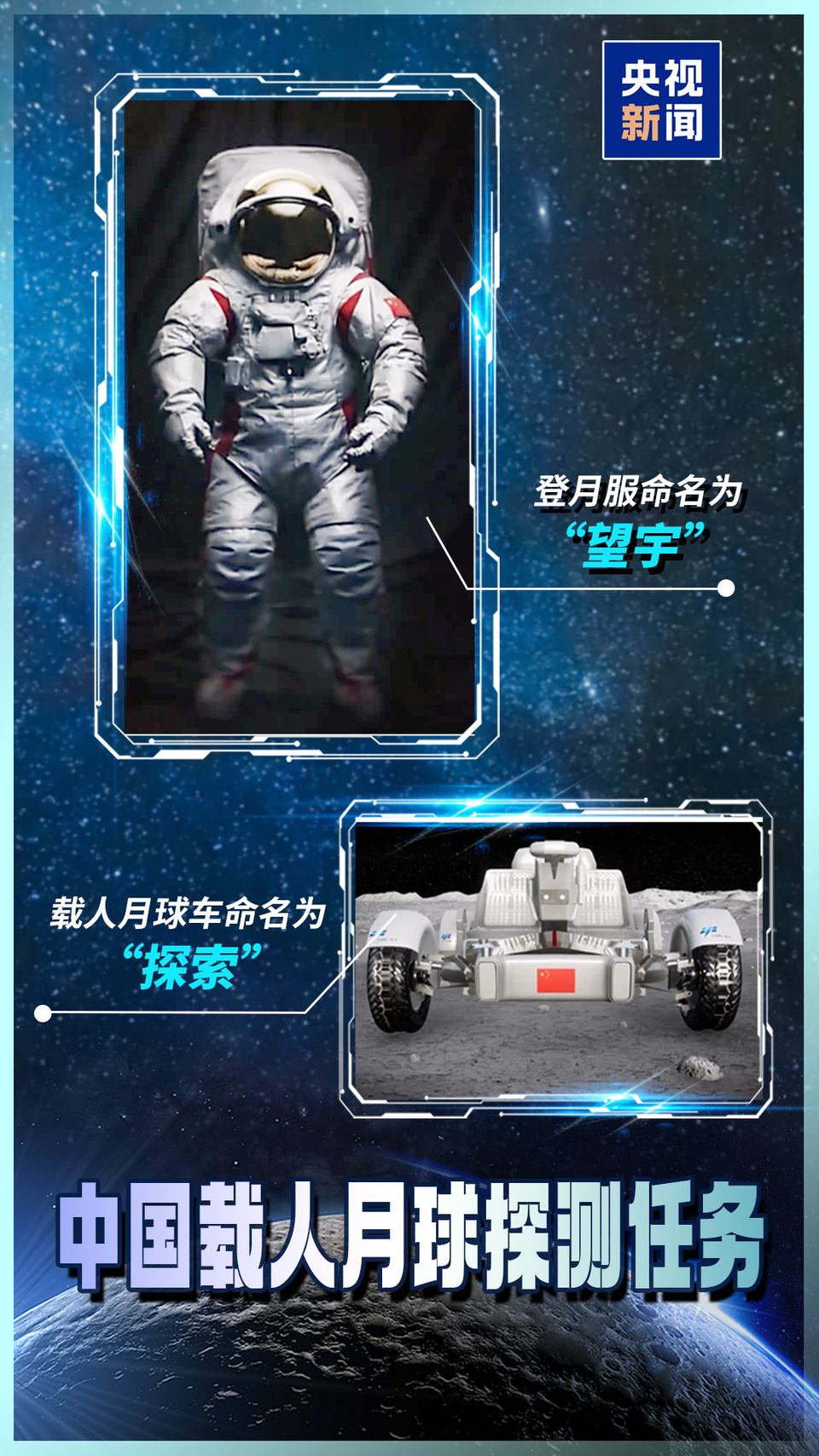 獨家視頻丨目標2030年登月！登月服和載人月球車全面進入初樣研製