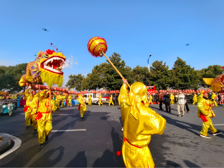 黃山市徽州區：非遺展演鬧“上九” 民俗傳承年味濃