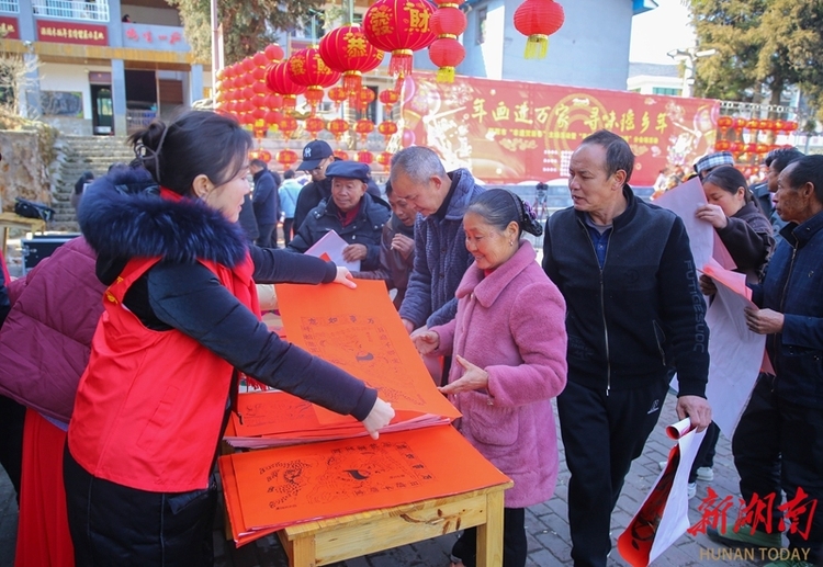 湖南隆回：非遺迎新春