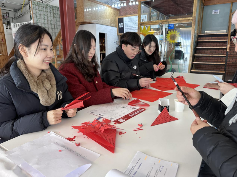 '옌타이에서 보내온 새해 인사'...옌타이 비물질문화유산(군산) 체험 행사, 한국서 열려_fororder_圖片 2