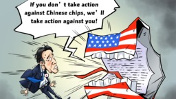 【Editorial Cartoon】Uncle Sam's Letter That Roars and Howls