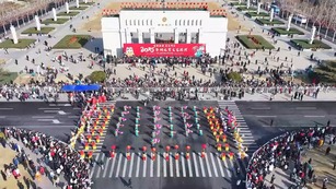 “Dance for Joy to Celebrate the Year of the Snake” 2025 Dongying Lantern Festival Art Performance