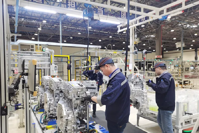 Caidian, Wuhan: A New Energy Vehicle Motor Rolls Off the Production Line Every 100 Seconds_fororder_圖片5