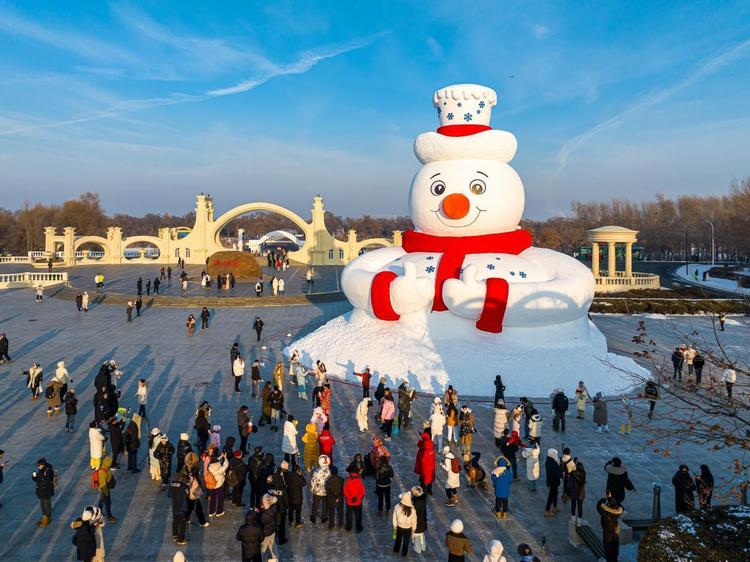 爾濱，有驚喜丨雪人地圖裏的文旅密碼