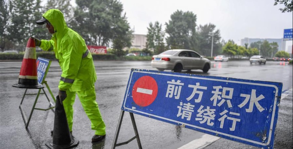 受颱風“美莎克”影響 吉林發佈暴雨橙色預警信號