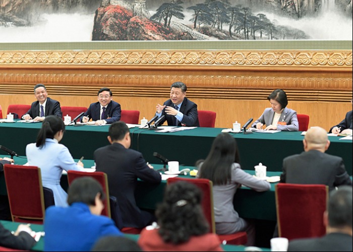 習近平參加福建代表團審議