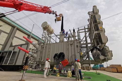 中巴經濟走廊重點項目巴基斯坦默拉直流輸電工程全線貫通
