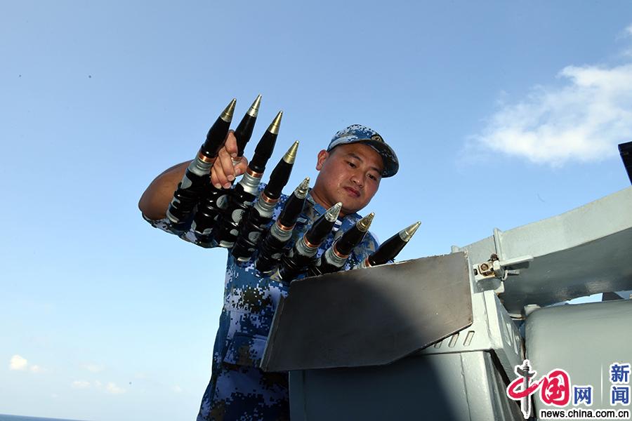 大洋見證——北部戰區海軍東平湖艦舉行入列3週年紀念活動