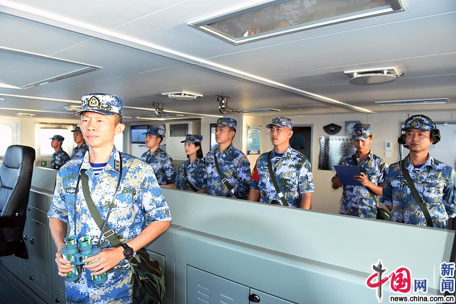 大洋見證——北部戰區海軍東平湖艦舉行入列3週年紀念活動