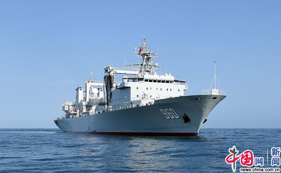 大洋見證——北部戰區海軍東平湖艦舉行入列3週年紀念活動