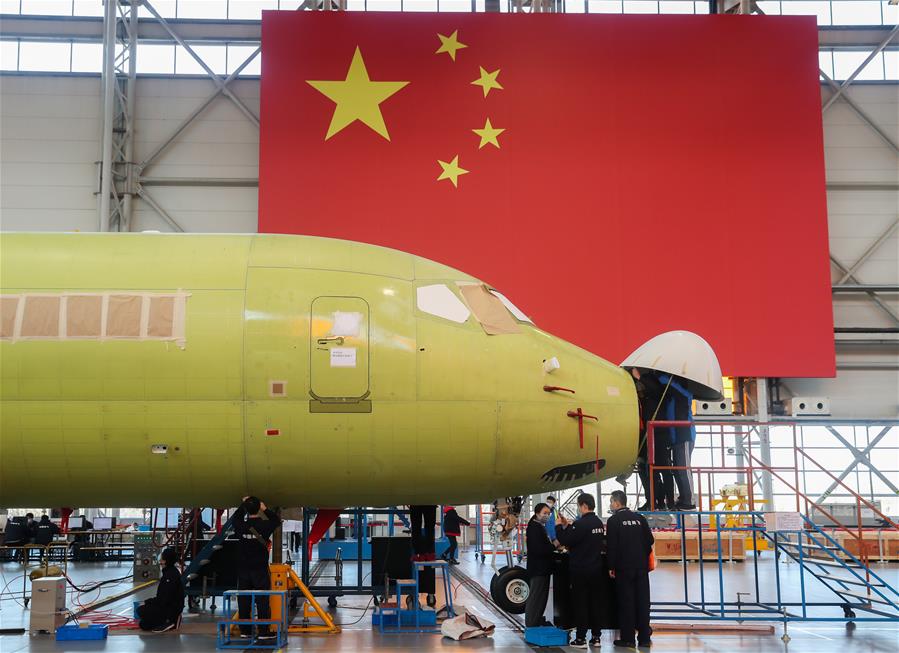 ARJ21飛機生産線復工復産