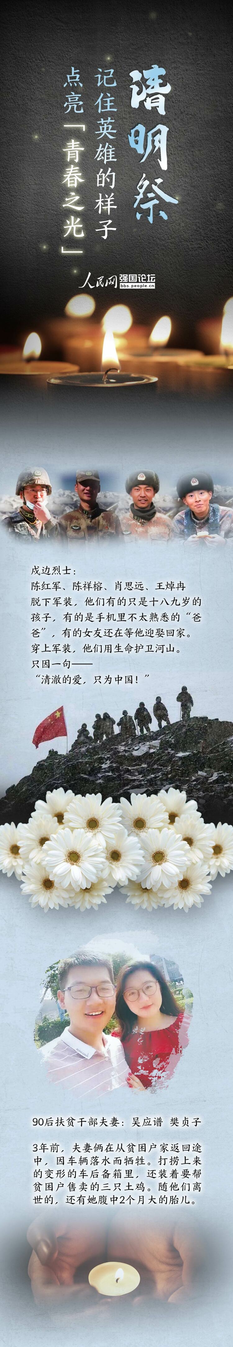 清明祭｜記住英雄的樣子，點亮青春之光
