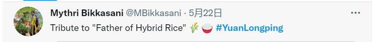 海外媒體和網友致敬袁隆平：他是全世界的英雄！_fororder_8