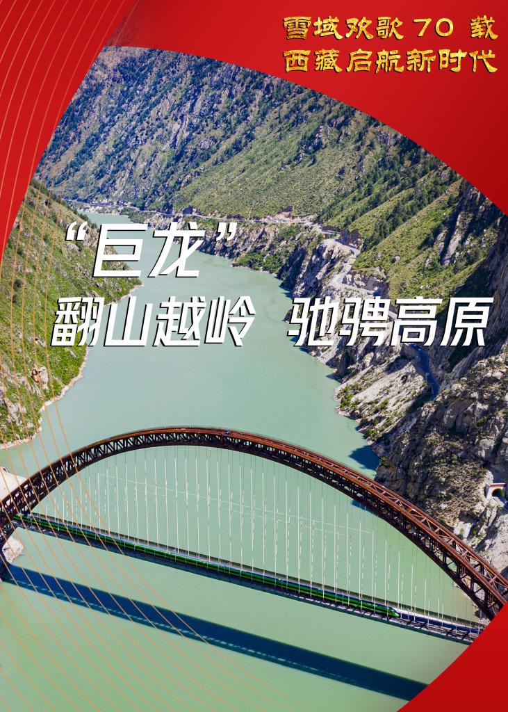 雪域歡歌70載·西藏啟航新時代｜在西藏，沿著鐵路崛起多條産業帶