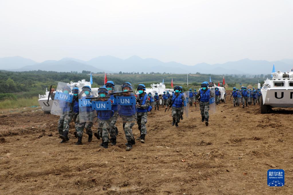 為維和而行動——新華社記者直擊“共同命運-2021”國際維和實兵演習現場