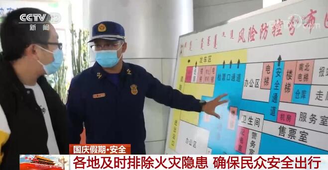 【國慶假期·安全】各地消防救援隊伍及時排除火災隱患 確保民眾安全出行