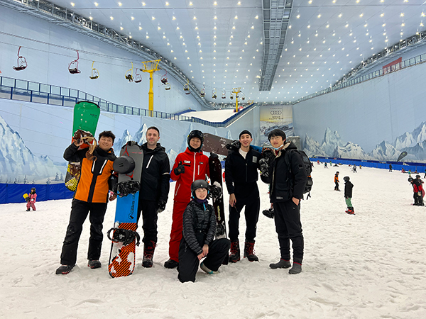 International Students from Sichuan University Went to Dujiangyan to Experience the Charm of Winter Sports_fororder_圖片6
