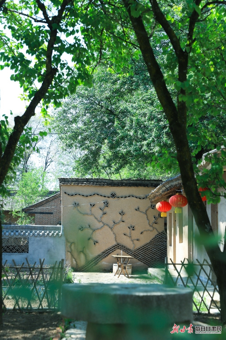清水縣谷坨自然村：高顏值的小村莊藏著最美的田園風光_fororder_小村5