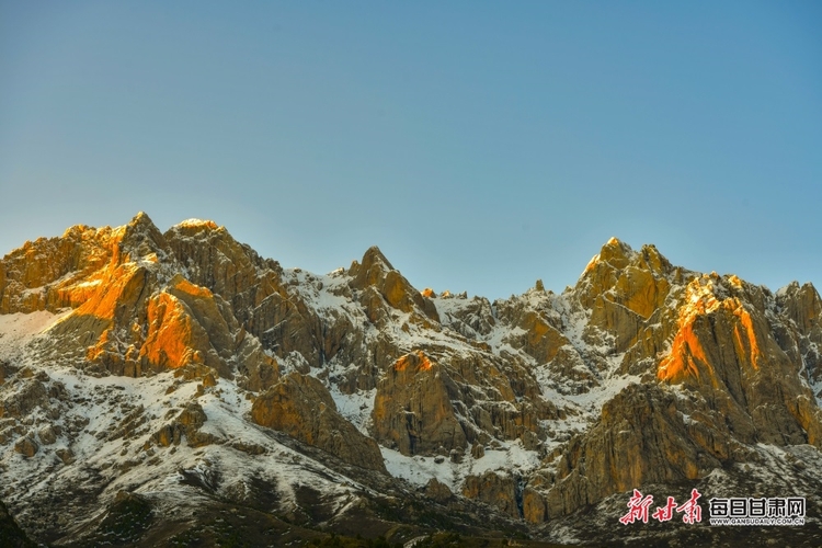 初夏 在馬牙雪山遇見冬日美景_fororder_初夏3