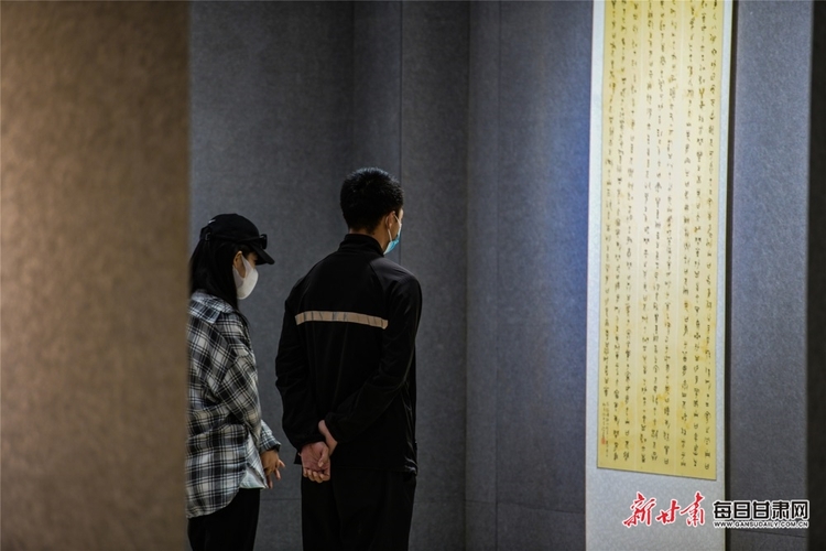 【城市遠洋】中日韓三國“和”字書法邀請展在敦煌舉辦_fororder_4