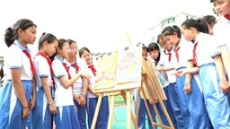 書畫展風采 翰墨香校園