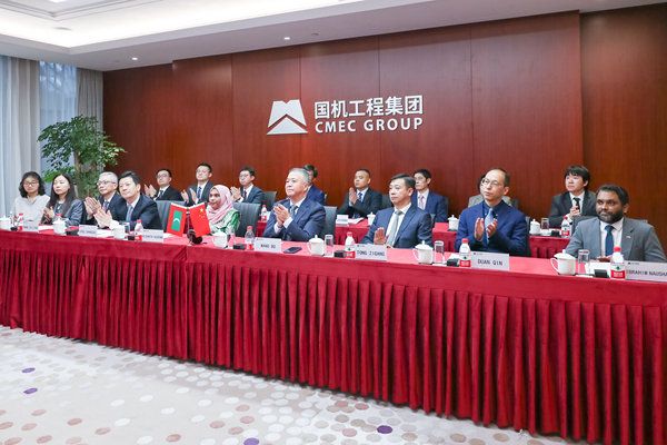 中企承建馬爾代夫住房三期項目移交