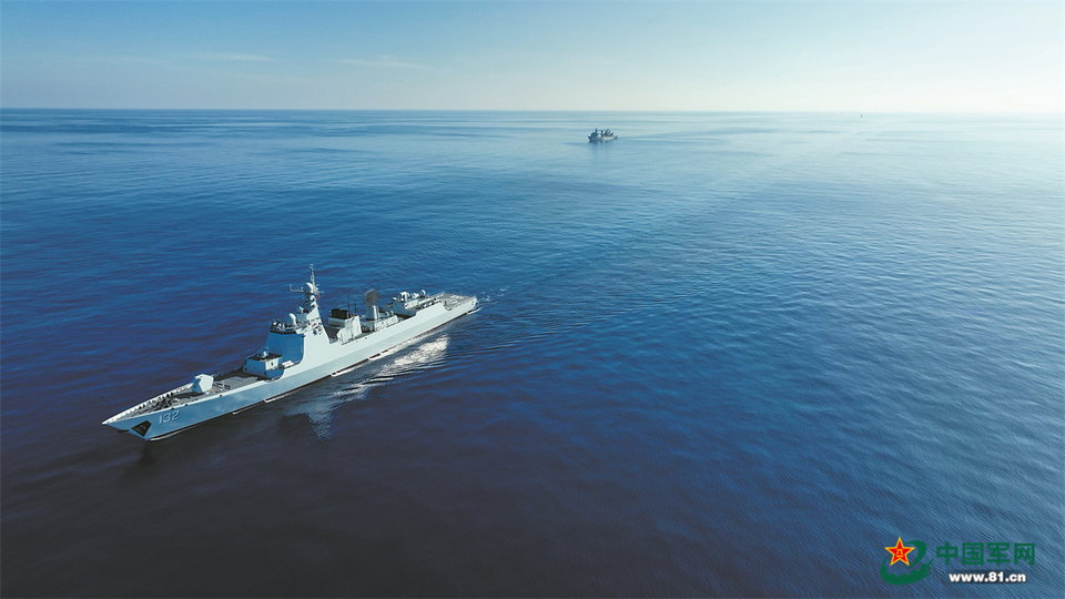 遠海礪劍淬鋒芒，海軍第四十一批護航編隊協同訓練掠影