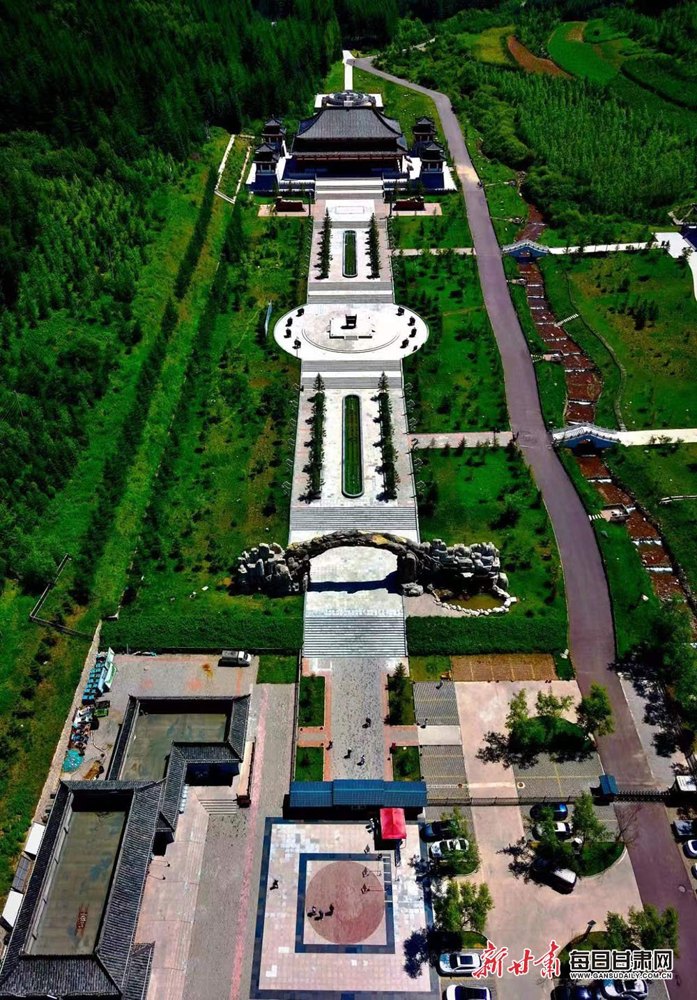 【大美甘肅】定西渭源：五彩斑斕田園美 避暑納涼好去處_fororder_3