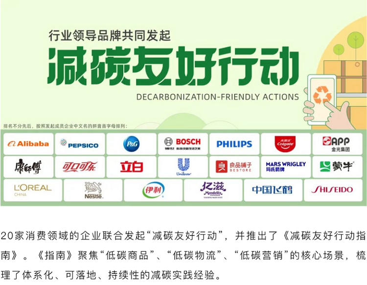 【2022企業社會責任】百事公司與阿裡巴巴等20家企業發起“減碳友好行動” 貢獻綠色低碳新樣板_fororder_截圖20220817152657
