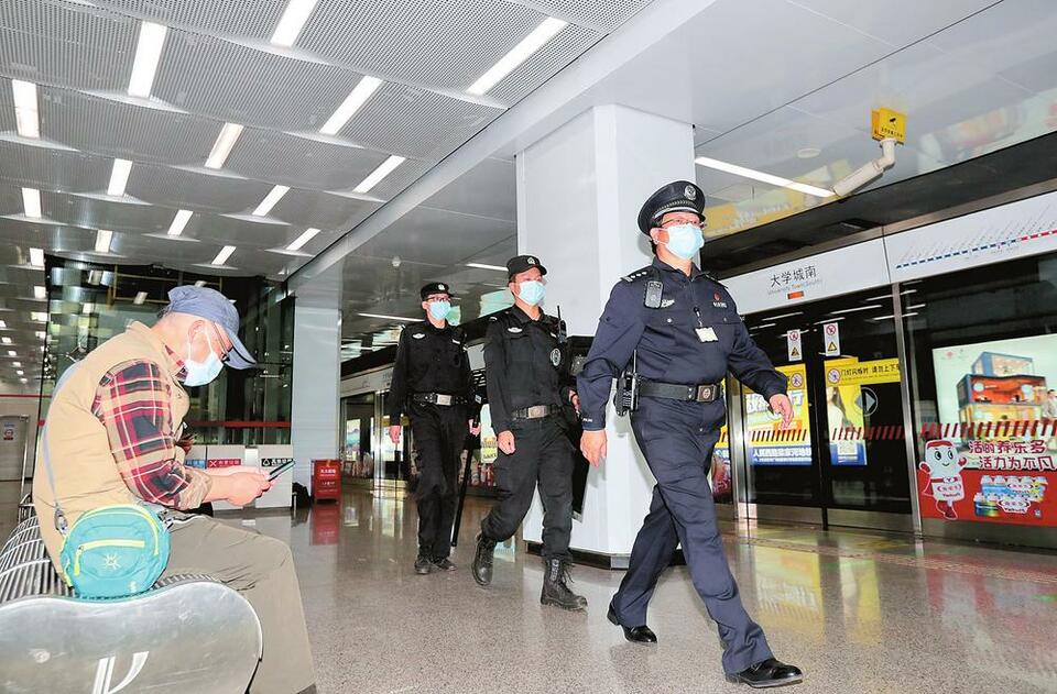 昆明警方保障軌道交通安全 守護城市安寧_fororder_00c
