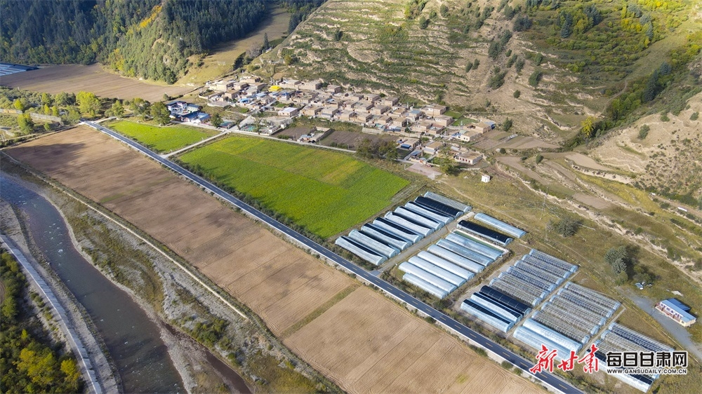 【大美甘肅】國道248線江迭公路沿線秋色旖旎_fororder_1
