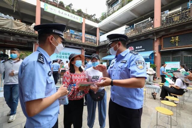昆明森警亮出“百日行動”成績單