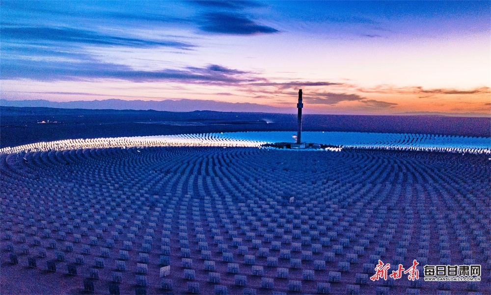 敦煌光熱發電儲能溫暖千家萬戶_fororder_4