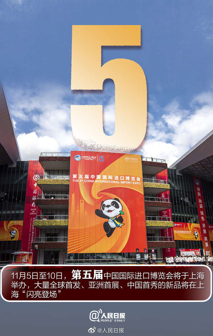 ​​​​9組數字了解第五屆進博會