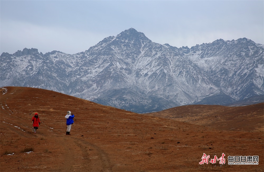 【輪播圖】張掖肅南蒼龍雪山冬日美景迎遠客_fororder_3