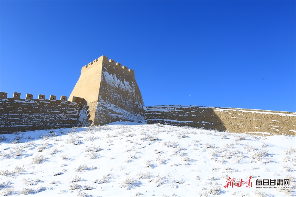【輪播】嘉峪關：雪後雄關別樣美_fororder_888