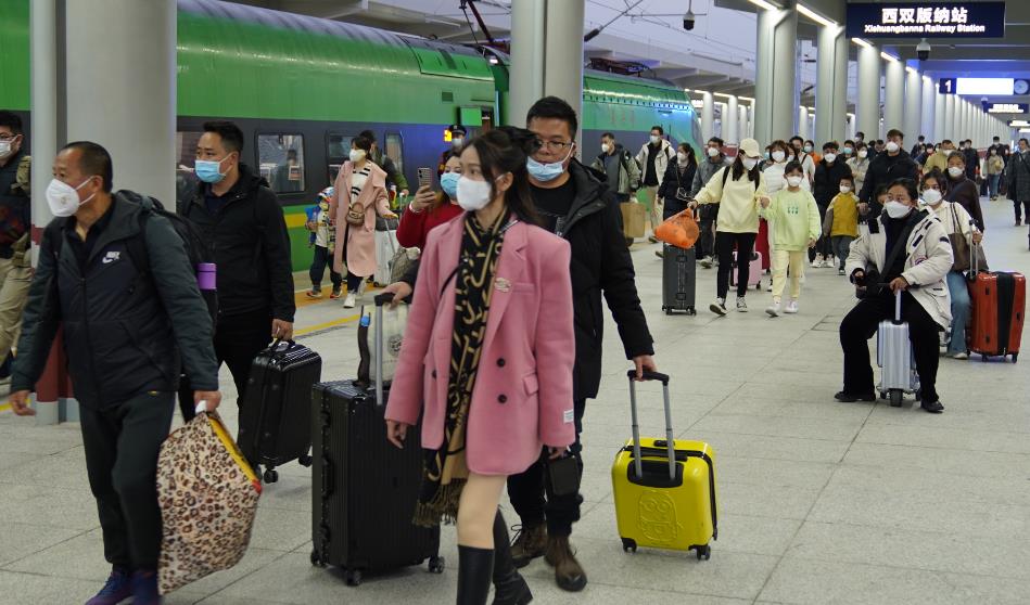 2023年昆明春運1月7日啟動 鐵路預計發送旅客740萬人_fororder_3
