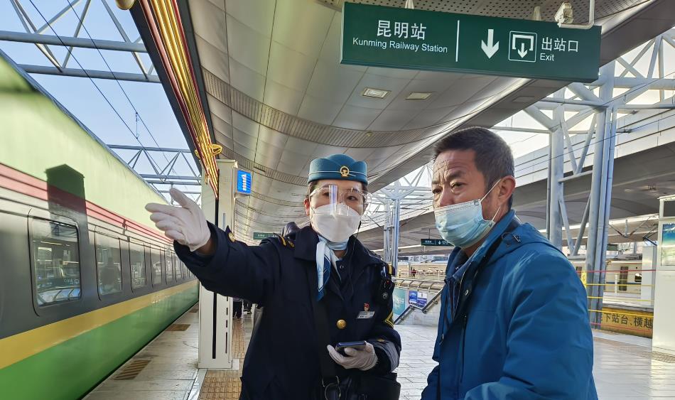2023年昆明春運1月7日啟動 鐵路預計發送旅客740萬人_fororder_2