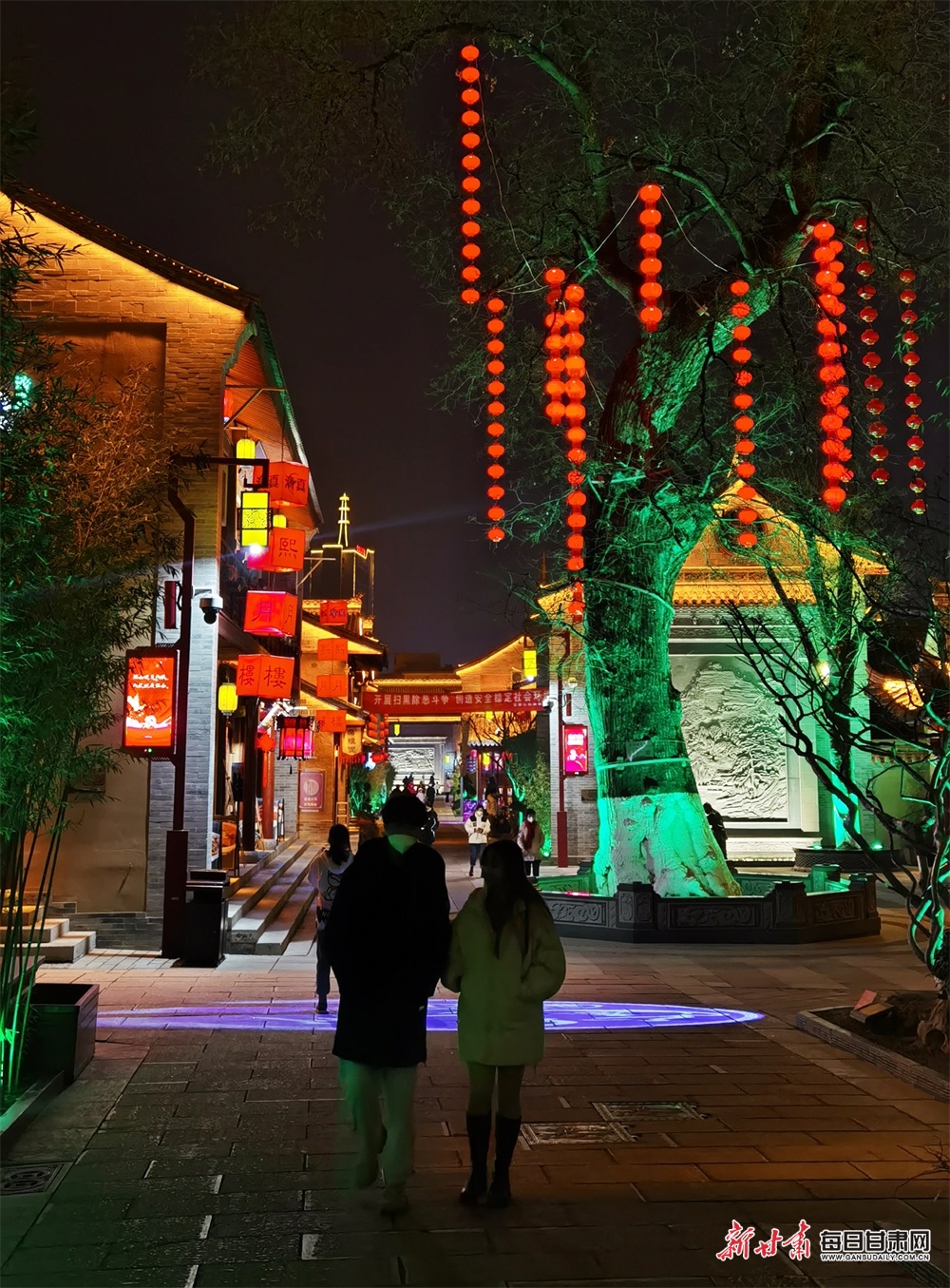 【天水】天水：大紅燈籠高高挂 張燈結綵迎新春_fororder_2
