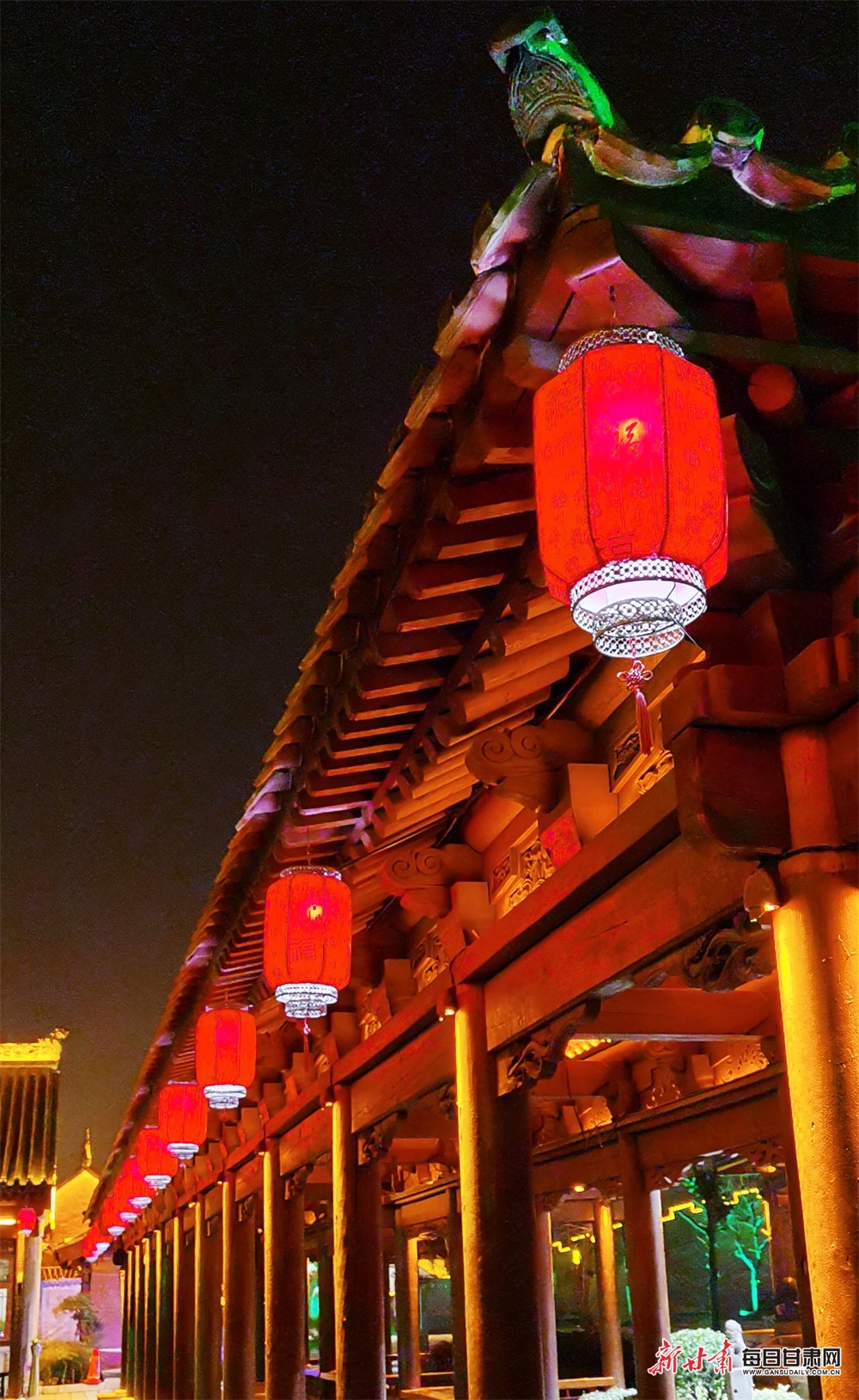 【天水】天水：大紅燈籠高高挂 張燈結綵迎新春_fororder_4